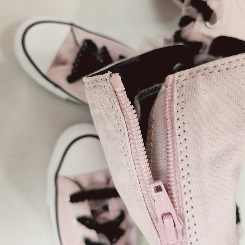 Women Sz 8.5 Converse Sneakers Chuck Taylor All Star XX-High Double Lace A16385C - Picture 6 of 7